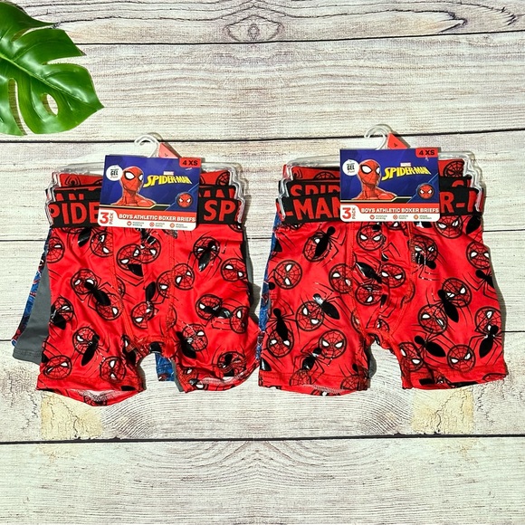 Marvel Accessories Marvel Spiderman Boys Ultra Cool Soft Boxer